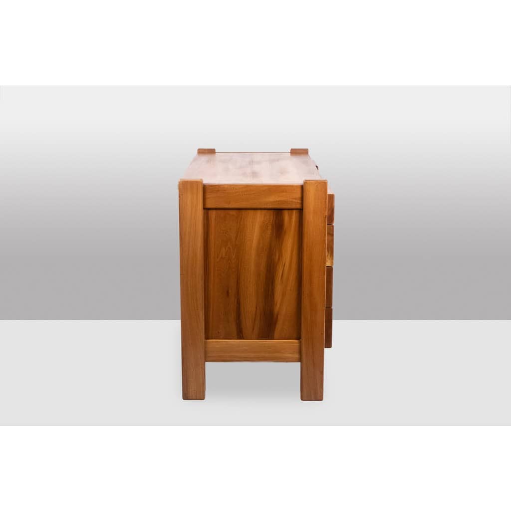 Maison Regain. Commode en orme. Circa 1970. LS6157909P 7