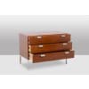 André Monpoix. Commode à 3 tiroirs en teck. Années 1960. LS6357708M 15