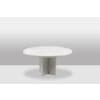 Paire de tables gigognes en marbre de Carrare. Contemporain. LS64411609M 17