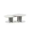 Paire de tables gigognes en marbre de Carrare. Contemporain. LS64411609M 15