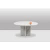 Paire de tables gigognes en marbre de Carrare. Contemporain. LS64411609M 19