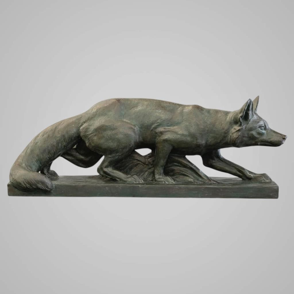 Sculpture – Le Renard , Henri Bargas – Terre Cuite 6