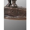 Sculpture – Éléphanteau Entravé , Emmanuel FRÉMIET (1824-1910) – Bronze 10