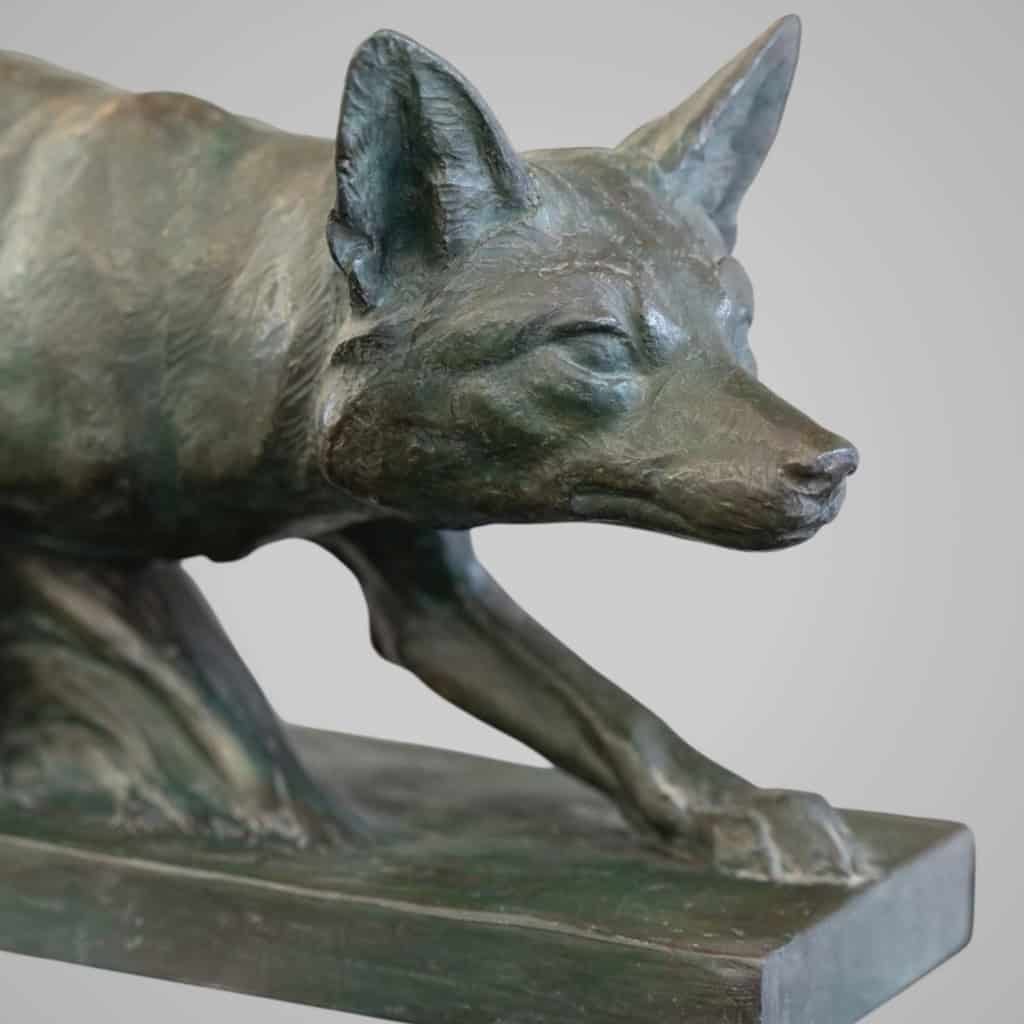 Sculpture – Le Renard , Henri Bargas – Terre Cuite 4
