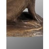 Sculpture – Le Lièvre , Antoine – Louis Barye (1795-1875) – Bronze 12