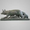 Sculpture – Le Renard , Henri Bargas – Terre Cuite 18