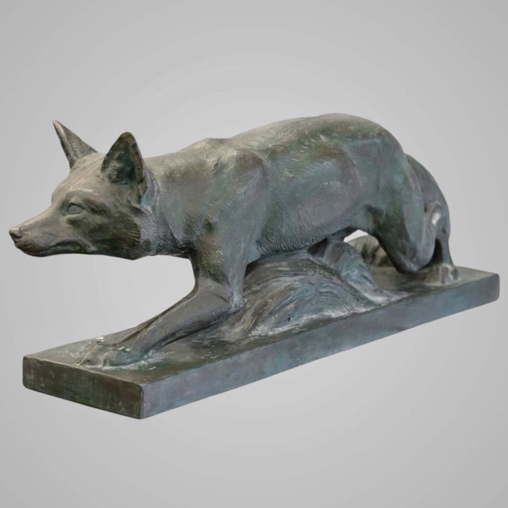 Sculpture – Le Renard , Henri Bargas – Terre Cuite 7