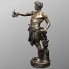Sculpture – Le Travail , Eugène Marioton (1857-1933) – Bronze 20
