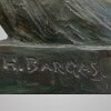 Sculpture – Le Renard , Henri Bargas – Terre Cuite 20