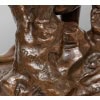Sculpture – Jeune Fille à La Gerbe De Blé , Mathurin Moreau (1822-1912) – Bronze 24