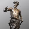 Sculpture – Le Travail , Eugène Marioton (1857-1933) – Bronze 22