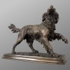 Sculpture – Chien Épagneul À L’ Affût , Ferdinand Pautrot (1832 – 1874) – Bronze 16