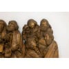 Retable rhénan, Dormition en bois sculpté en bas-relief, XIXe siècle. LS64443009M 13