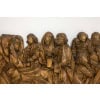 Retable rhénan, Dormition en bois sculpté en bas-relief, XIXe siècle. LS64443009M 14