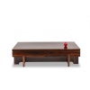 Table basse de style Art déco en palissandre. Années 1970. LS64731409P 13