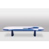 Table basse de forme organique en aluminium et laque. Contemporain. LS65003009M 12