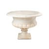 Vase Médicis à panse gaudronnée et col évasé en marbre. Circa 1880 LS6458208P 9