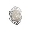 Paire d’appliques en métal brossé et cristal de roche. Contemporain. LS65333801H 13