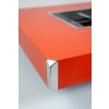 Willy Rizzo. Table basse laquée formant bar. Années 1970. LS64841359O 16
