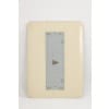Miroir rectangulaire bicolore à angles arrondis. Circa 1950 LS6479458D 12