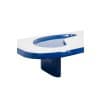 Table basse de forme organique en aluminium et laque. Contemporain. LS65003009M 16