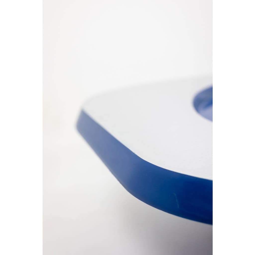 Table basse de forme organique en aluminium et laque. Contemporain. LS65003009M 9