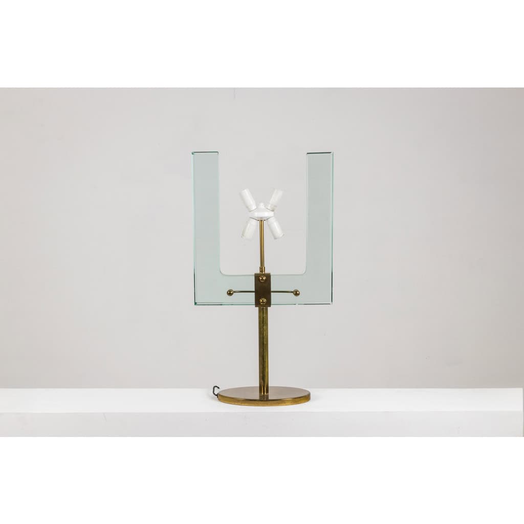 Nathalie Grenon pour Fontana Arte, Lampe moderniste circa 1940-50. LS6475 12