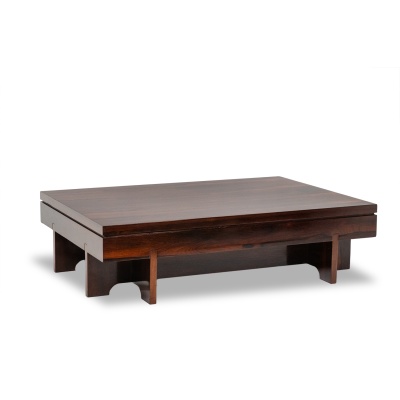 Table basse de style Art déco en palissandre. Années 1970. LS64731409P 3