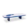 Table basse de forme organique en aluminium et laque. Contemporain. LS65003009M 11