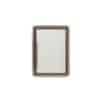 Miroir rectangulaire bicolore à angles arrondis. Circa 1950 LS6479458D 8