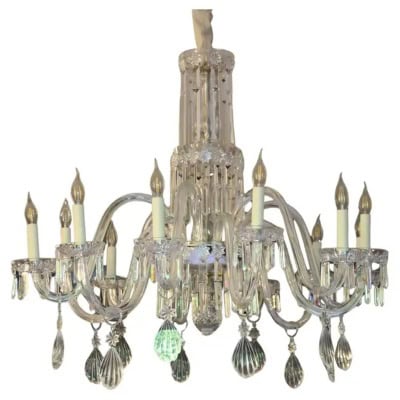 Lustre en cristal à 12 lumières 3
