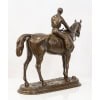 Sculpture – Jockey « Retour Au Pesage » , Jules Moigniez (1835-1894) – Bronze 21