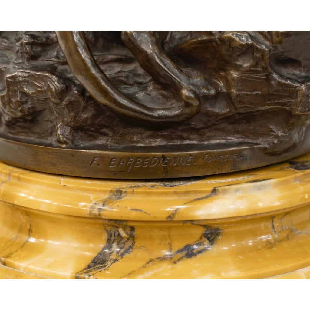 Sculpture – Orphée Aux Enfers , Charles Raoul Verlet (1857-1923) , F.Barbedienne – Bronze 14