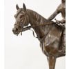 Sculpture – Jockey « Retour Au Pesage » , Jules Moigniez (1835-1894) – Bronze 24