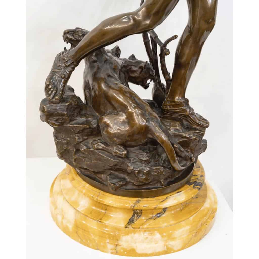 Sculpture – Orphée Aux Enfers , Charles Raoul Verlet (1857-1923) , F.Barbedienne – Bronze 12