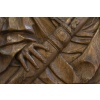 Paire de panneaux en bois sculpté d’anges musiciens. 17
