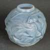 1924 René Lalique – Vase Formose Verre Opalescent Patiné Bleu 12