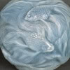 1924 René Lalique – Vase Formose Verre Opalescent Patiné Bleu 17