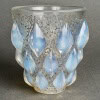1927 René Lalique – Vase Rampillon Verre Opalescent Patiné Gris 11