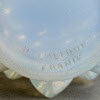 1927 René Lalique – Vase Rampillon Verre Opalescent Patiné Gris 16