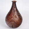 1923 René Lalique – Vase Sauges Verre Rouge Ambré 10