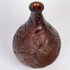 1923 René Lalique – Vase Sauges Verre Rouge Ambré 11