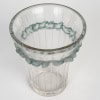 1933 René Lalique – Vase Boulouris Verre Blanc Patiné Bleu 12