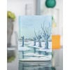 1905-DAUM NANCY Vase Paysage « Neige «  18