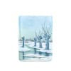 1905-DAUM NANCY Vase Paysage « Neige «  11