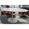 Eero Saarinen pour Knoll : Table « Tulip » ovale marbre calacatta 10