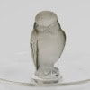 1931 René Lalique – Baguier Cendrier Rapace Verre Blanc Patiné Gris 11