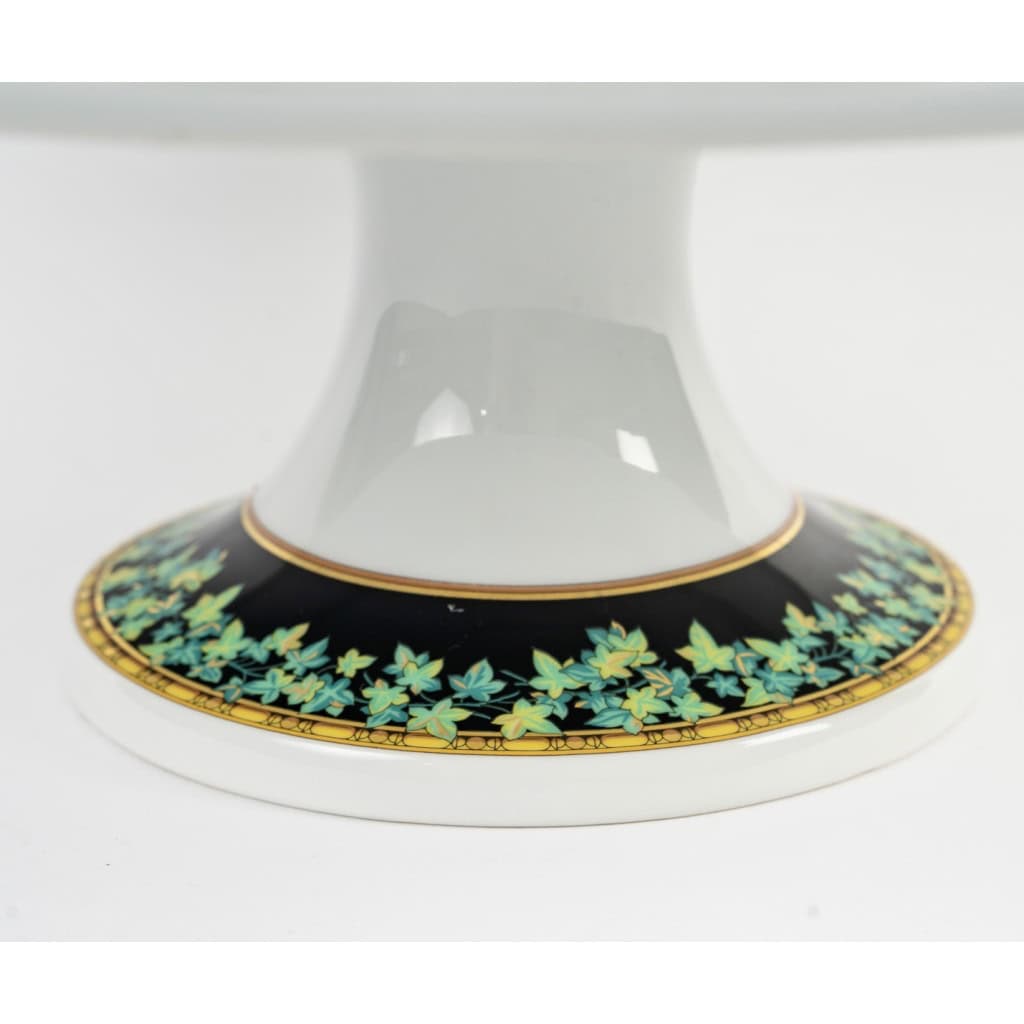 Versace – Service de Table Assiettes et Plats Gold Ivy Lierre d’Or Porcelaine 18