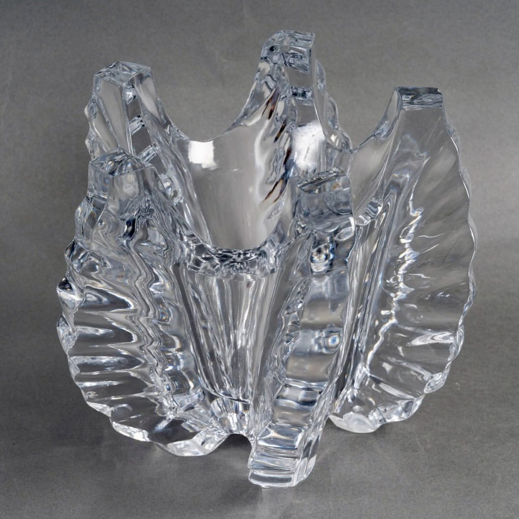 1950 Marc Lalique – Vase Mandragon Cristal 6