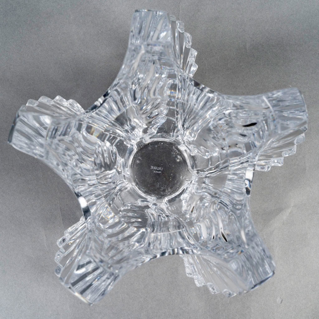 1950 Marc Lalique – Vase Mandragon Cristal 11